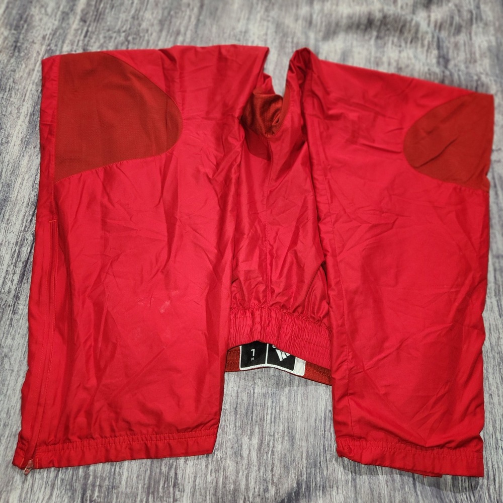 Adidas Red Wind Track Pants Men's Large Athletic Joggers Workout‎ - Picture 15 of 15